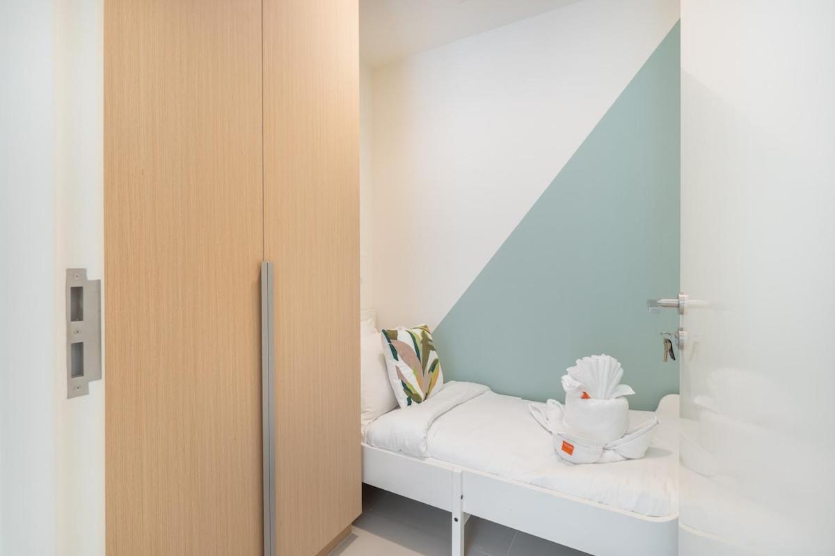 Elegant 4-Bedroom Apartment Perfect For Families In Dubai Creek Harbour Eksteriør billede