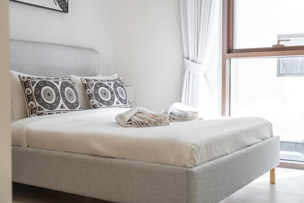 Elegant 4-Bedroom Apartment Perfect For Families In Dubai Creek Harbour Eksteriør billede
