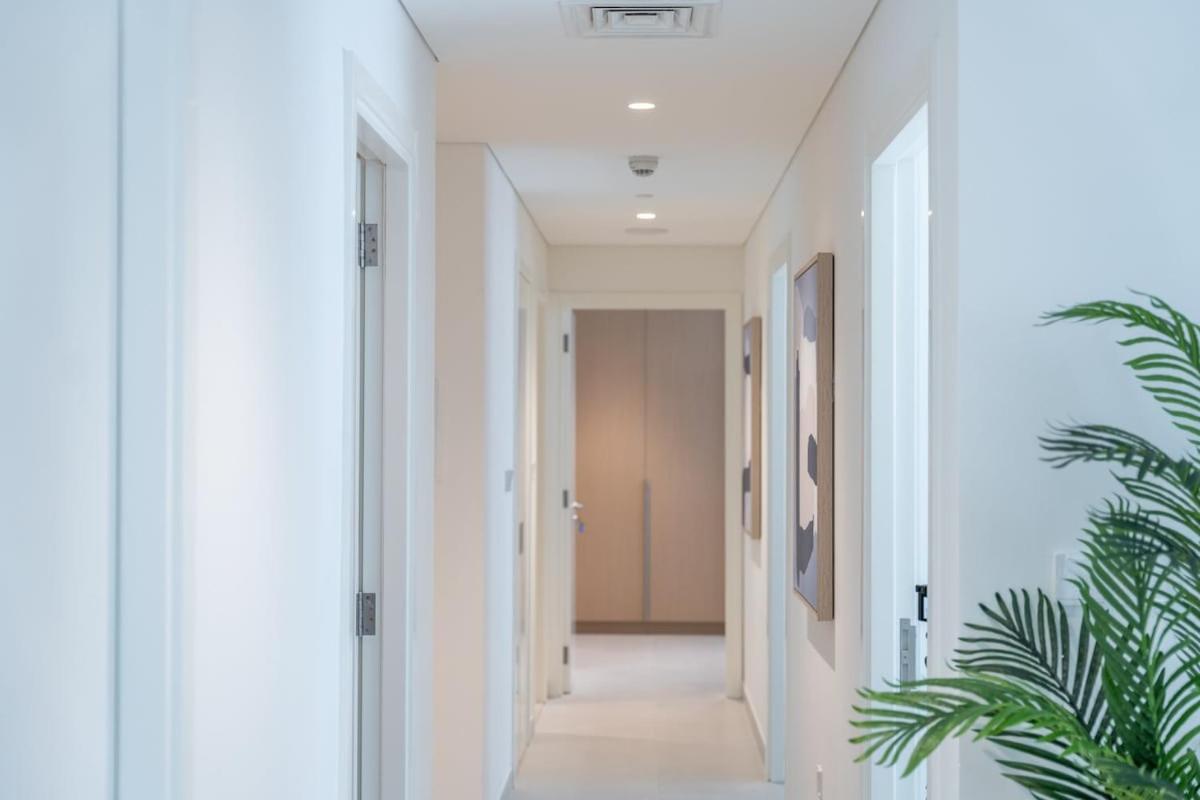 Elegant 4-Bedroom Apartment Perfect For Families In Dubai Creek Harbour Eksteriør billede