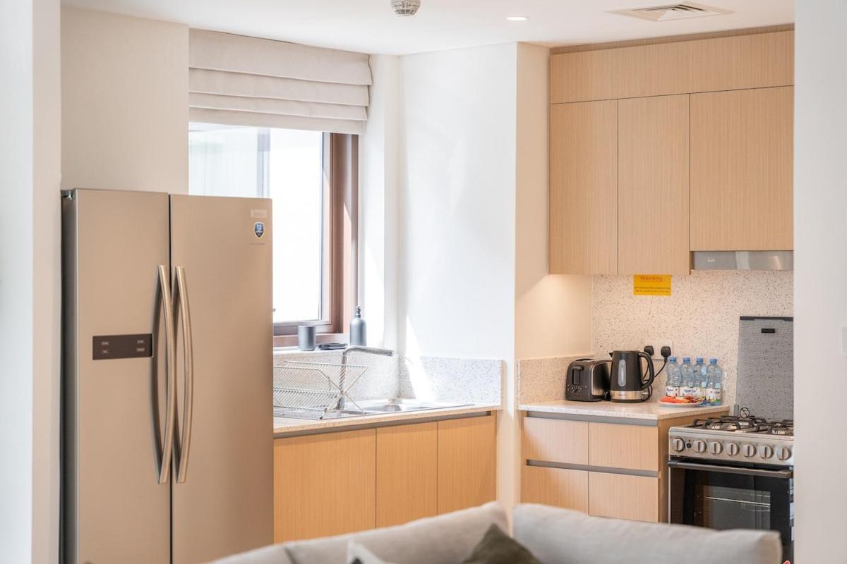 Elegant 4-Bedroom Apartment Perfect For Families In Dubai Creek Harbour Eksteriør billede